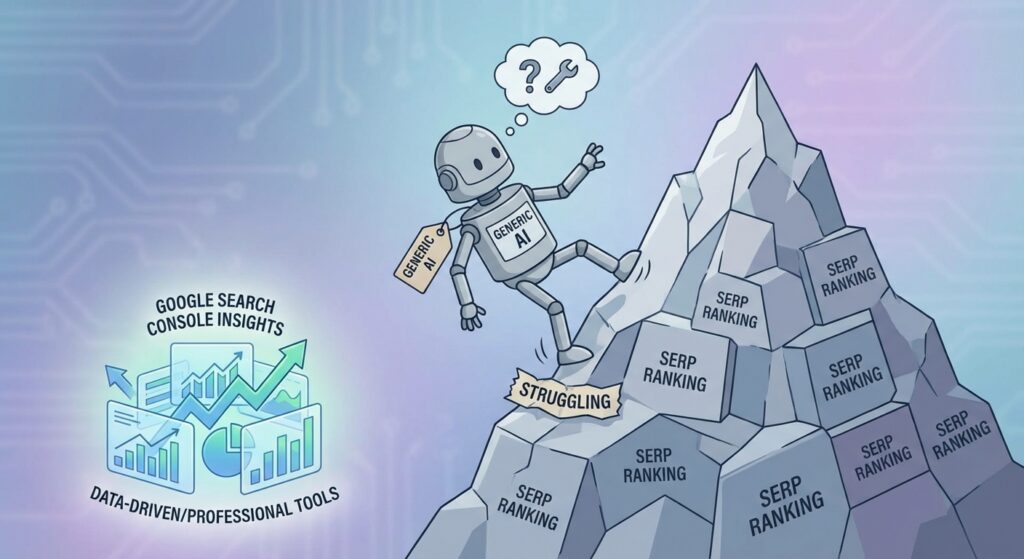 برنامه تولید محتوا با هوش مصنوعی رایگان: چالش‌ها، ابزارها و اتوماسیون سئو در ۲۰۲۵