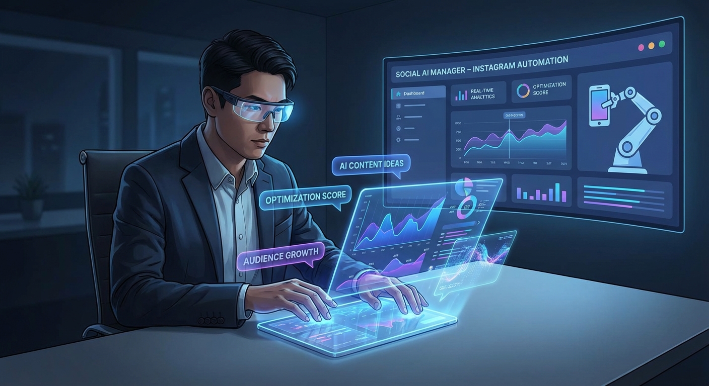 تولید محتوا برای اینستاگرام با هوش مصنوعی: رشد سریع در ۲۰۲۵