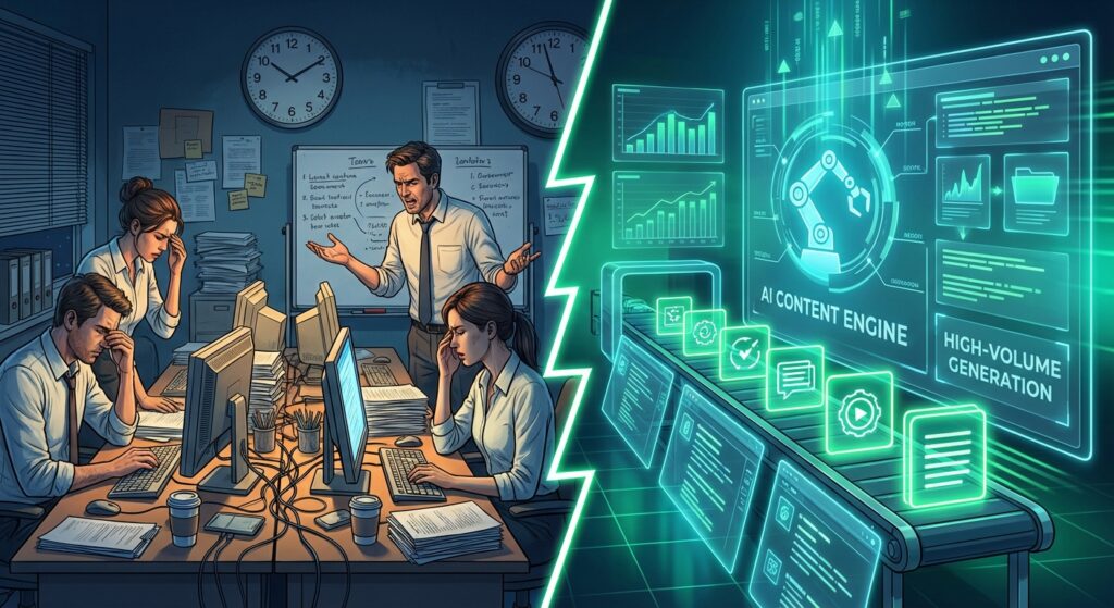 دوره ی تولید محتوا با هوش مصنوعی: راهنمای جامع سئو و اتوماسیون رشد در ۲۰۲۵